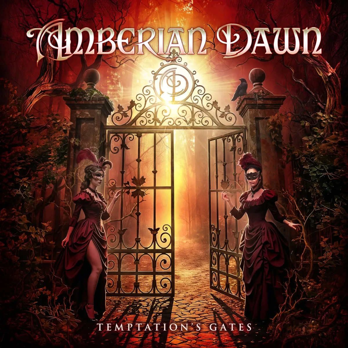 Amberian Dawn - Temptation's Gates artwork
