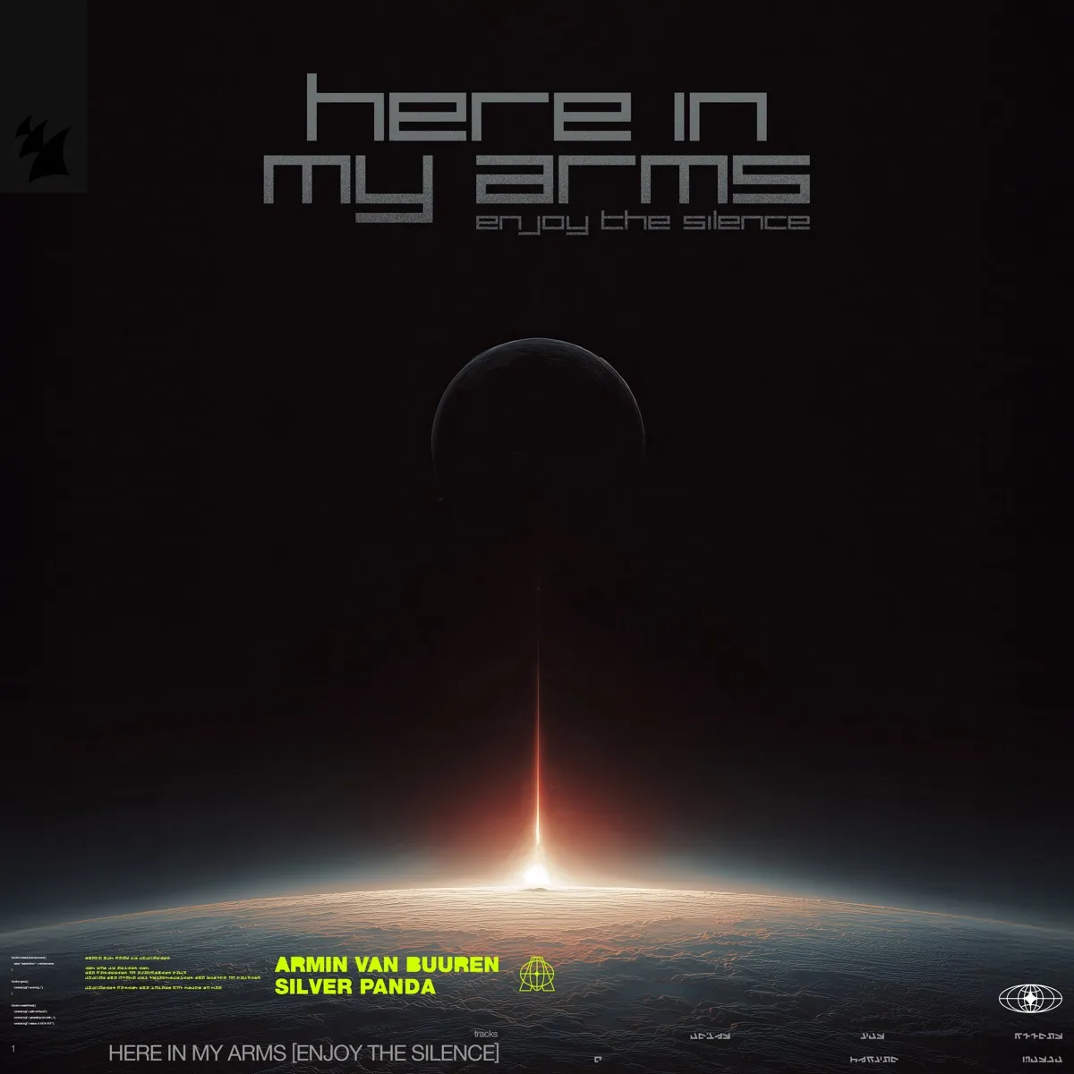 Armin van Buuren & Silver Panda - Here in My Arms (Enjoy the Silence) artwork