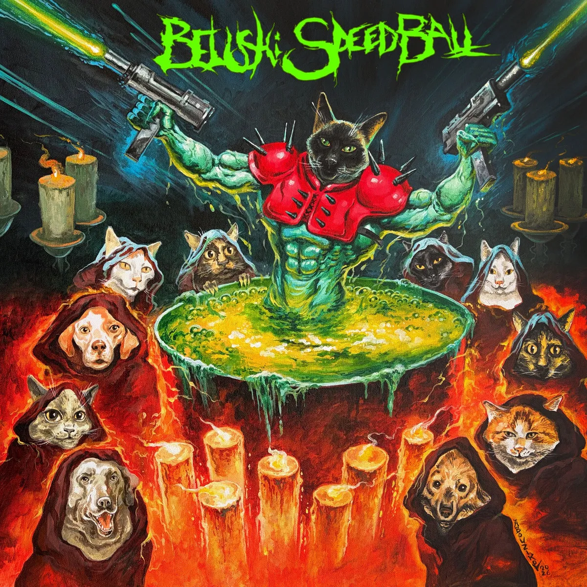 Belushi Speed Ball - Toxic Waste Was Everywhere in the '80s artwork