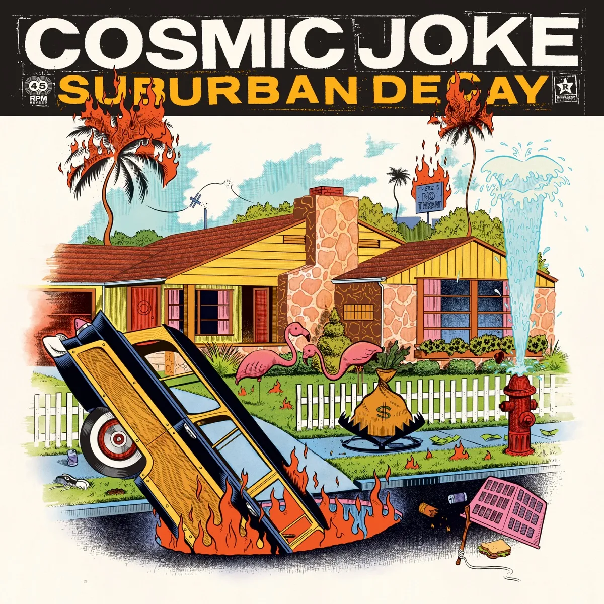 Cosmic Joke - No Threat artwork