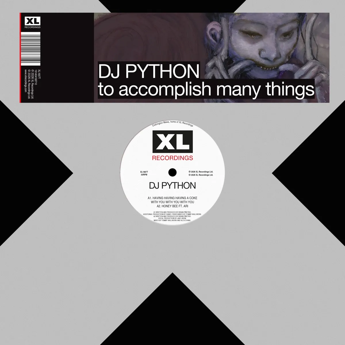 DJ Python & Tony Bontana - Forgetful Angel artwork