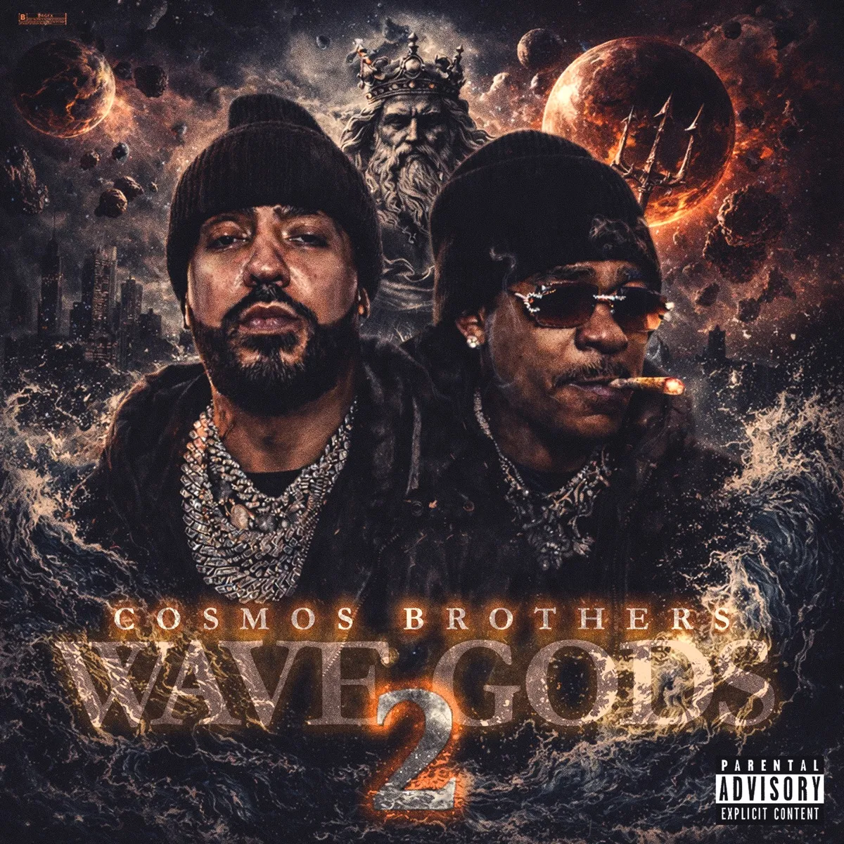 French Montana & Max B - Wave Gods 2: Cosmos Brothers artwork
