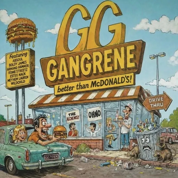 Gangrene (The Alchemist & Oh No) - Better Than McDonald's artwork