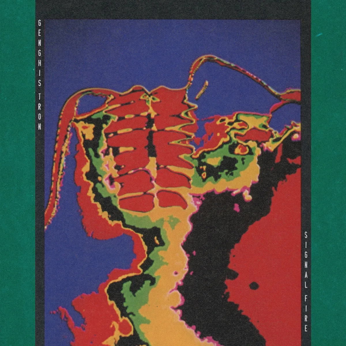 Genghis Tron - Signal Fire artwork