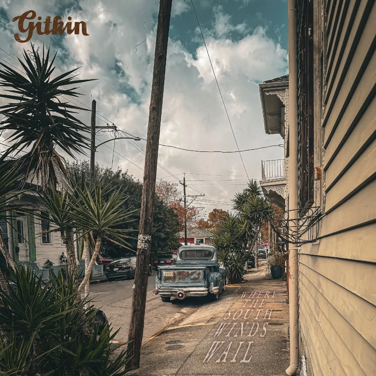Gitkin - Where The South Winds Wail artwork