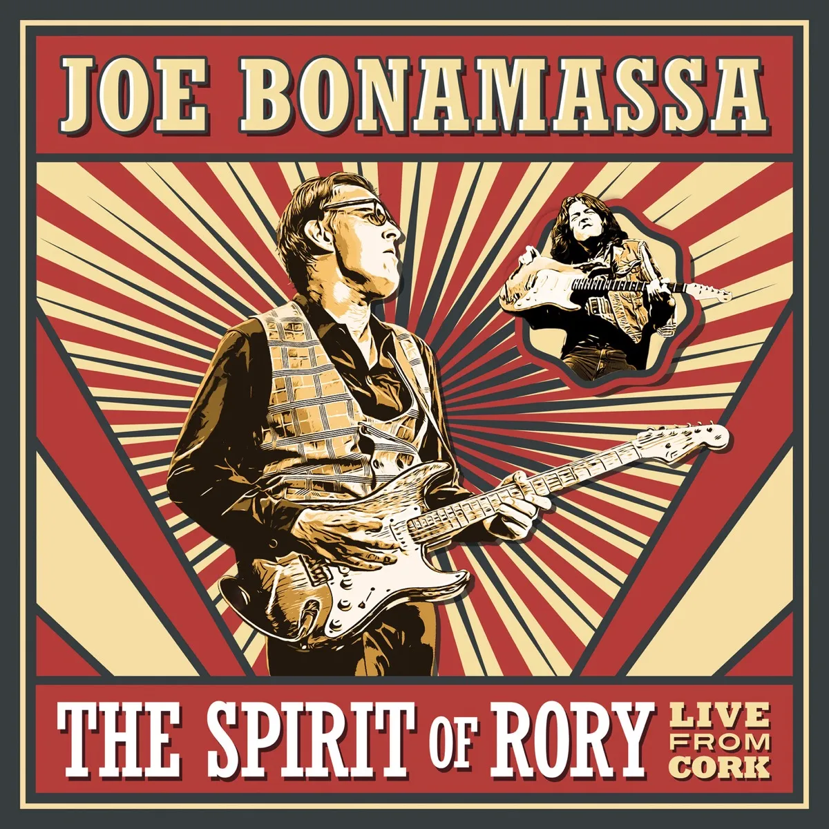Joe Bonamassa - The Spirit Of Rory Live From Cork artwork