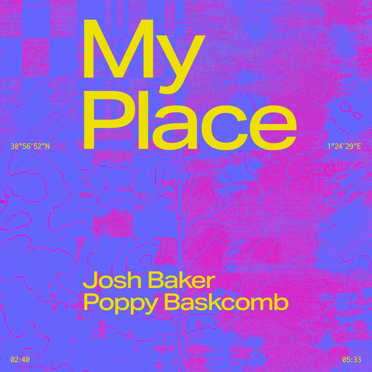 Josh Baker & Poppy Baskcomb - My Place artwork