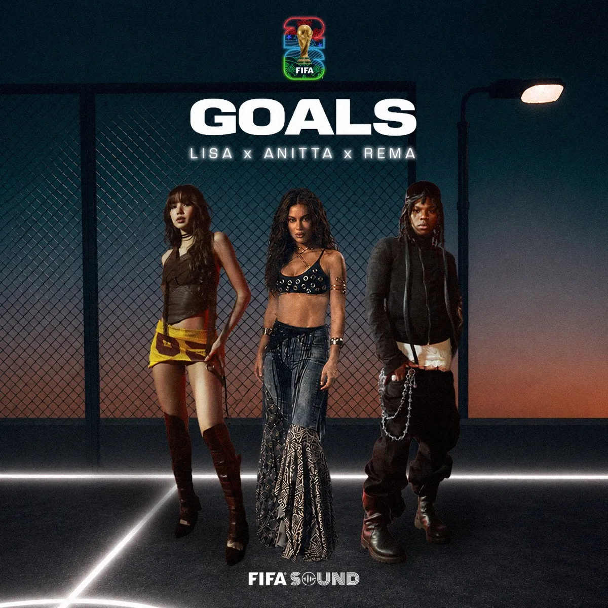 LISA, Anitta & Rema - Goals (FIFA World Cup 2026™) artwork
