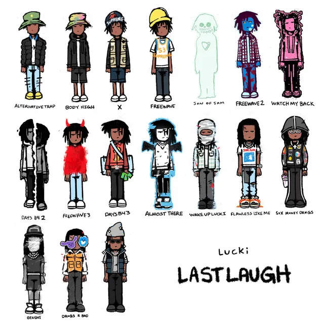 LUCKI - Last Laugh artwork