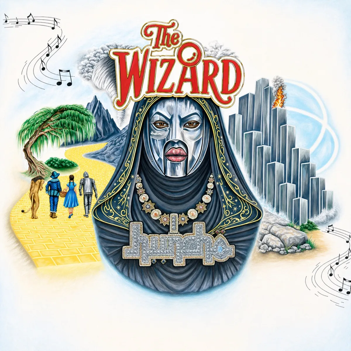 M Huncho - THE WIZARD artwork
