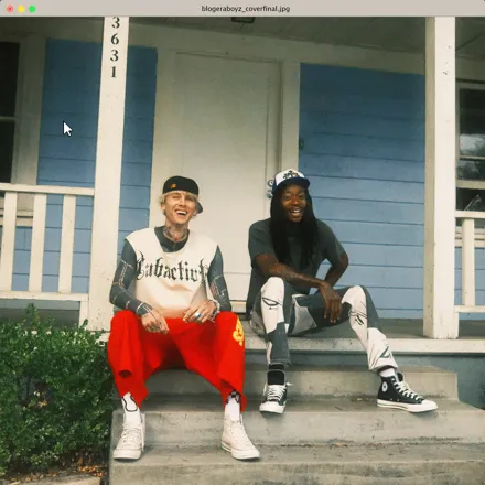 mgk & Wiz Khalifa - everything tatted artwork