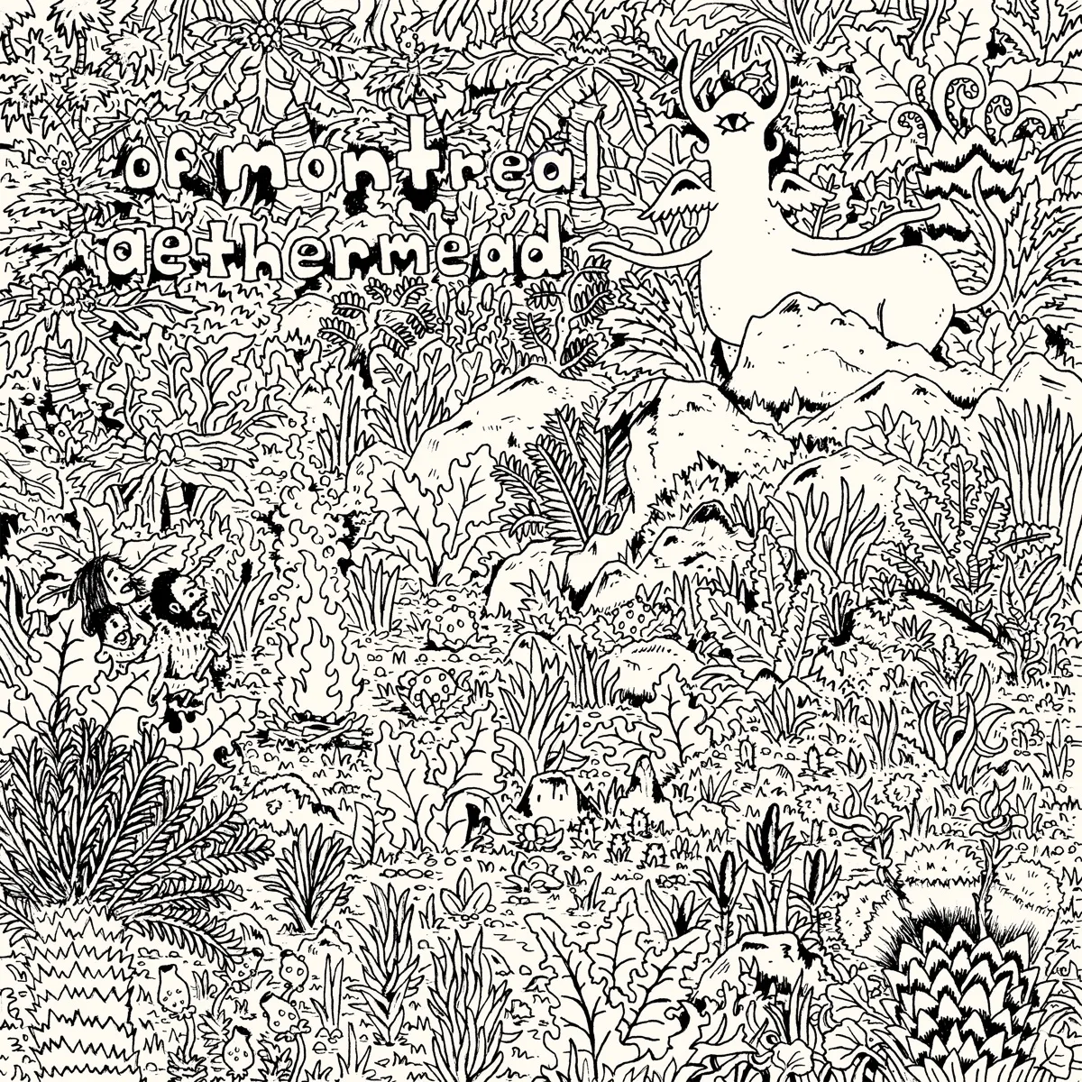 of Montreal - Aethermead artwork