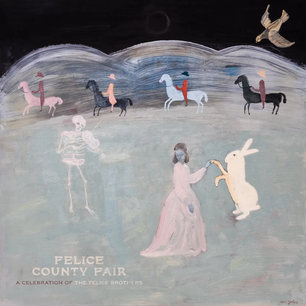 Phoebe Bridgers & Felice County Fair - Life In The Dark artwork