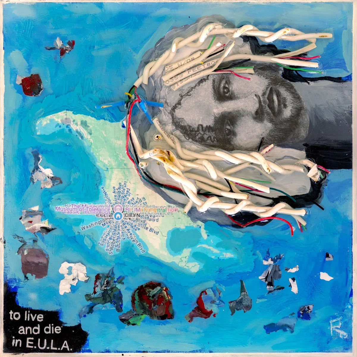 Rhys Langston - to live and die in E.U.L.A. artwork