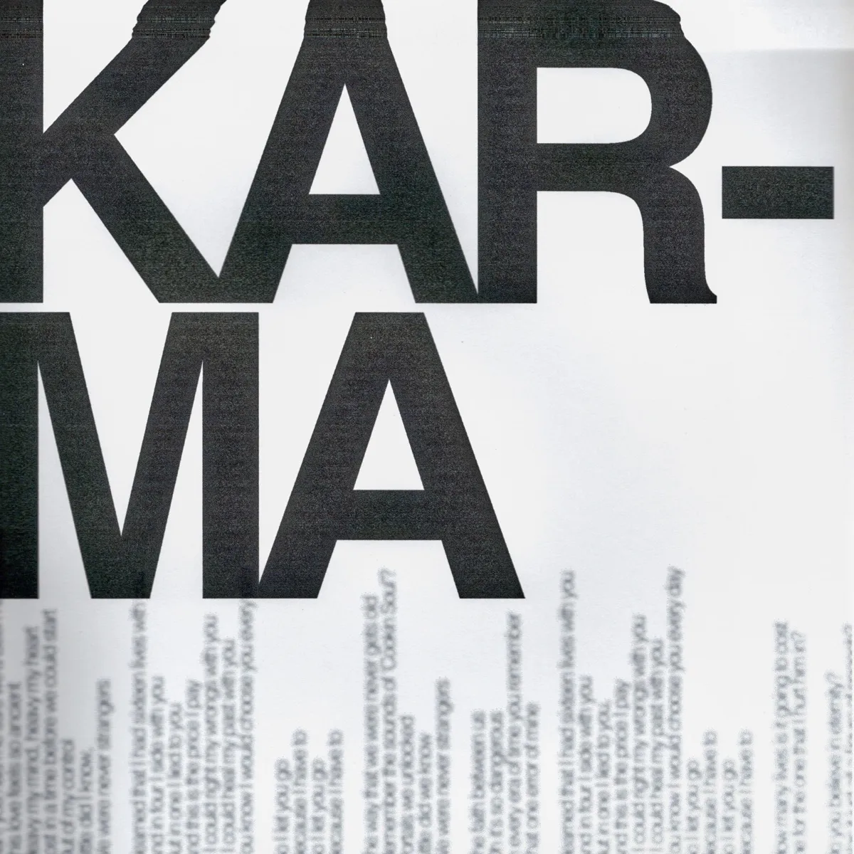 Snoh Aalegra - Karma artwork