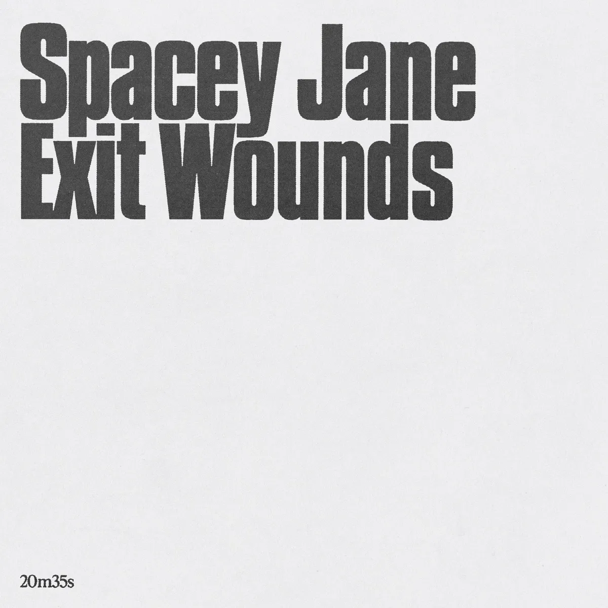 Spacey Jane - Exit Wounds artwork
