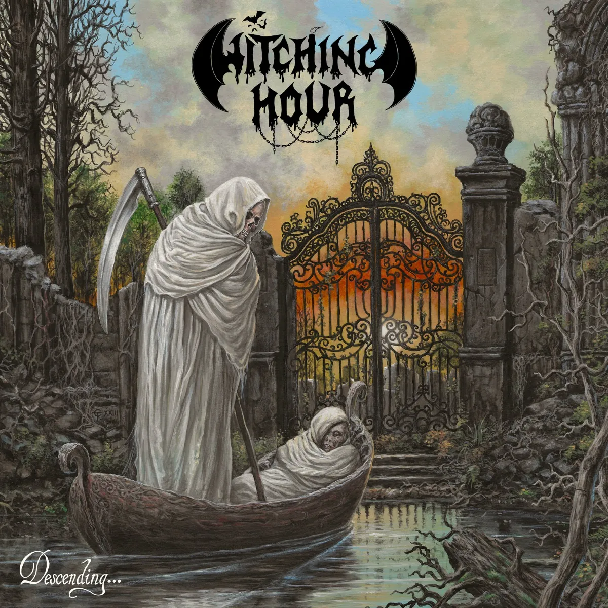 Witching Hour - Descending... Where Time Has Ceased To Exist artwork